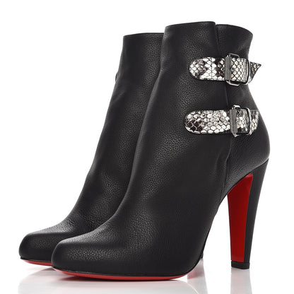 Christian Louboutin Calfskin Ankle Boots 35 Black 2 of 9