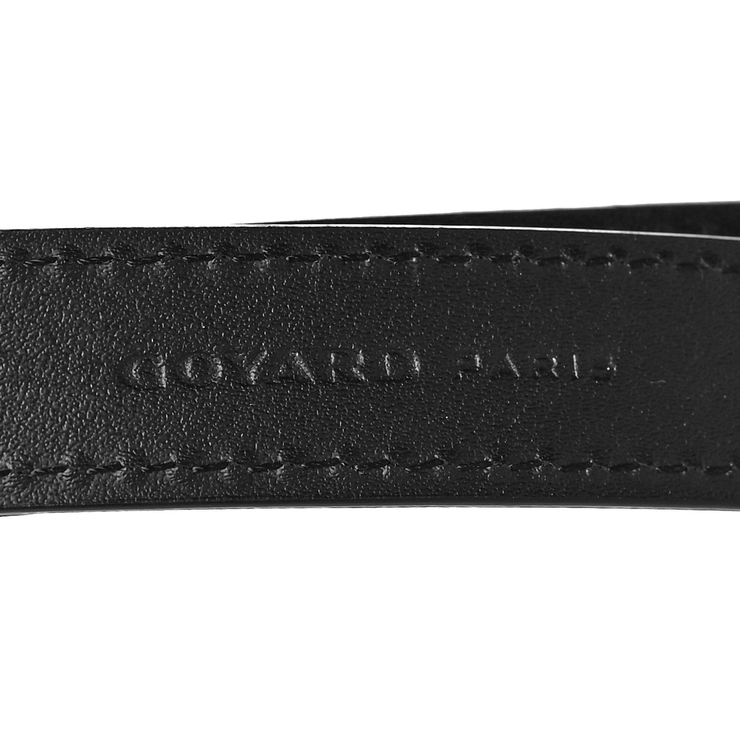 Goyard Calfskin Adjustable Shoulder Strap Black 3 of 4