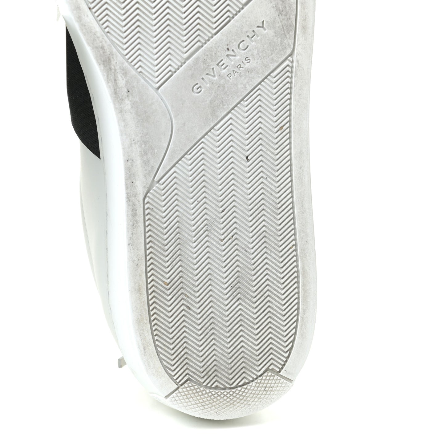 Calfskin Band Logo Womens Urban Street Sneakers 39.5 White Black