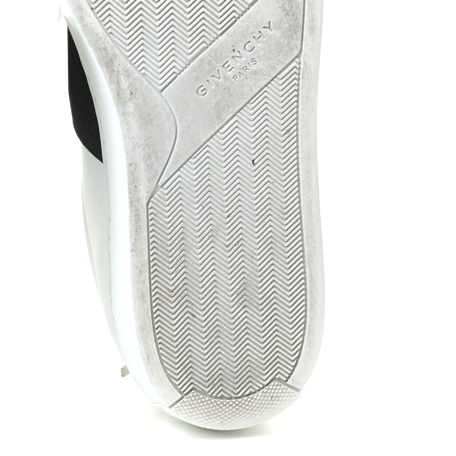 Givenchy Calfskin Band Logo Womens Urban Street Sneakers 39.5 White Black 10 of 13