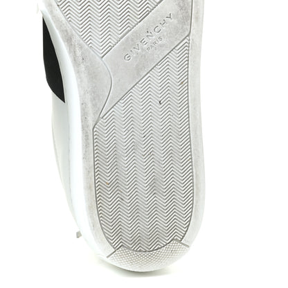 Givenchy Calfskin Band Logo Womens Urban Street Sneakers 39.5 White Black 10 of 13