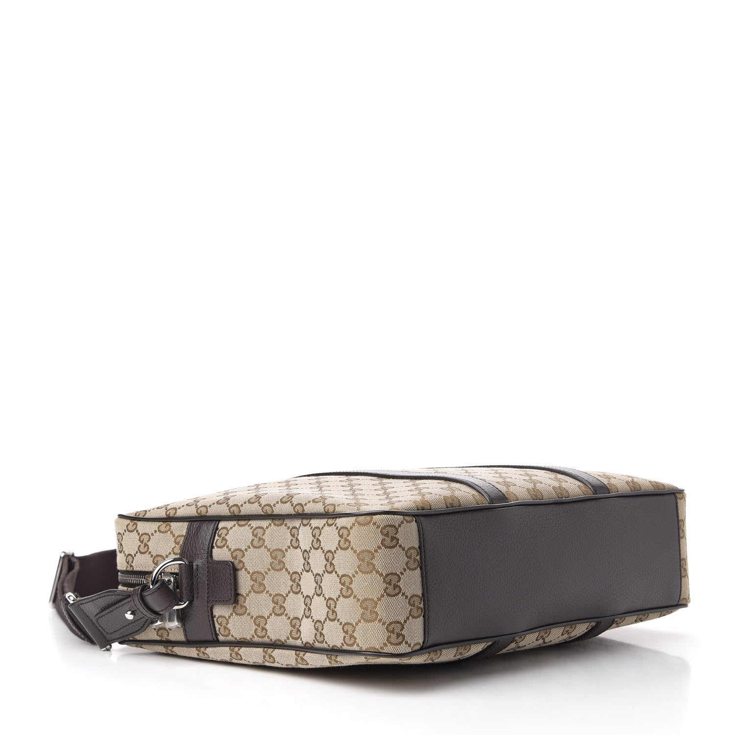 Gucci Monogram Briefcase Dark Brown 4 of 11
