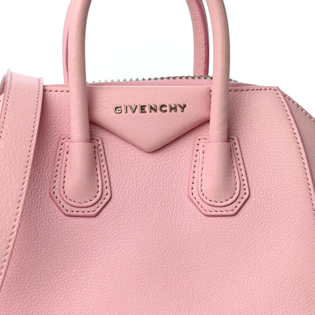 Givenchy Sugar Goatskin Mini Antigona Bright Pink 8 of 12