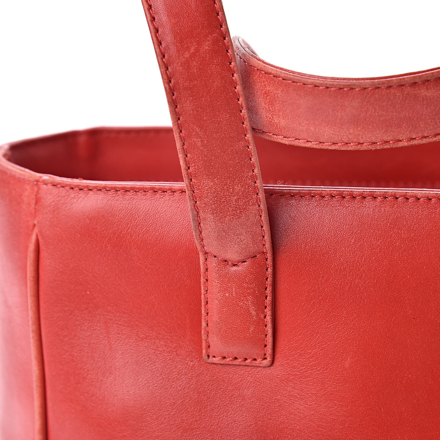Christian Dior Calfskin Tote Red 19 of 22