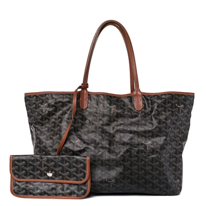 Goyard Goyardine Saint Louis PM Black Gold 1 of 23