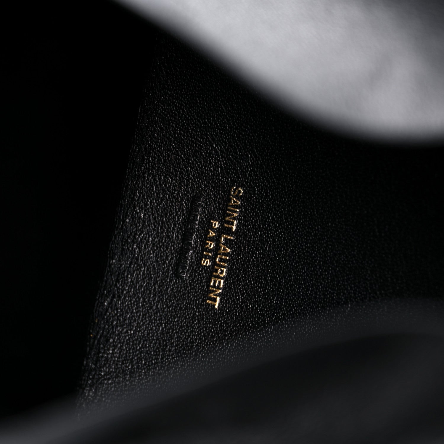 Saint Laurent Lambskin Pyramid Clutch Black 6 of 12
