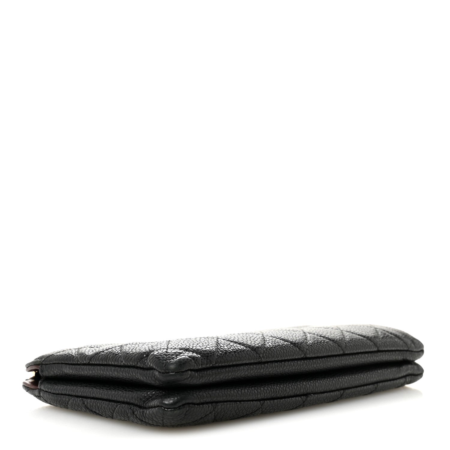 Chanel Caviar Quilted Small Zipped Clutch Black 4 of 11