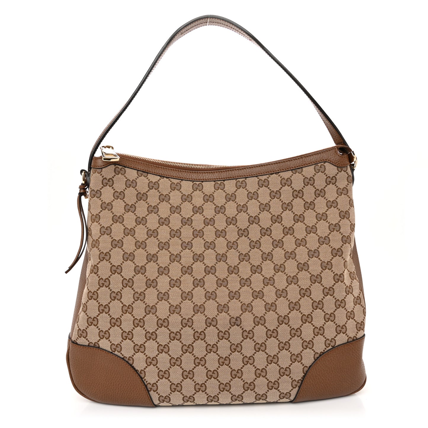 Soft GG Monogram Large Margaux Hobo Brown