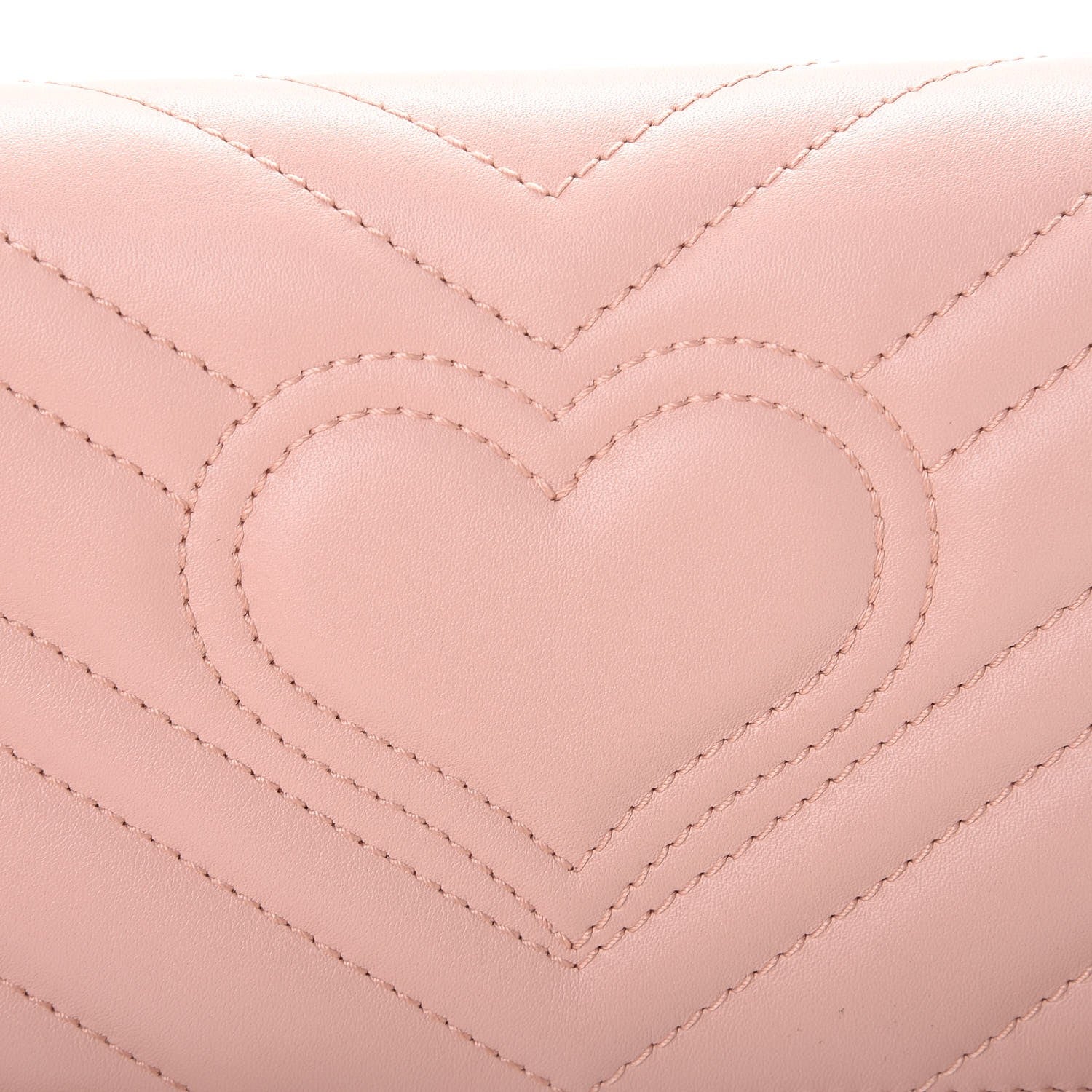 Gucci Calfskin Matelasse GG Marmont Mini Bag Perfect Pink 8 of 11