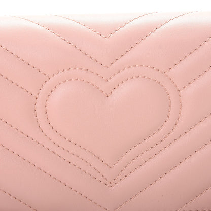 Gucci Calfskin Matelasse GG Marmont Mini Bag Perfect Pink 8 of 11