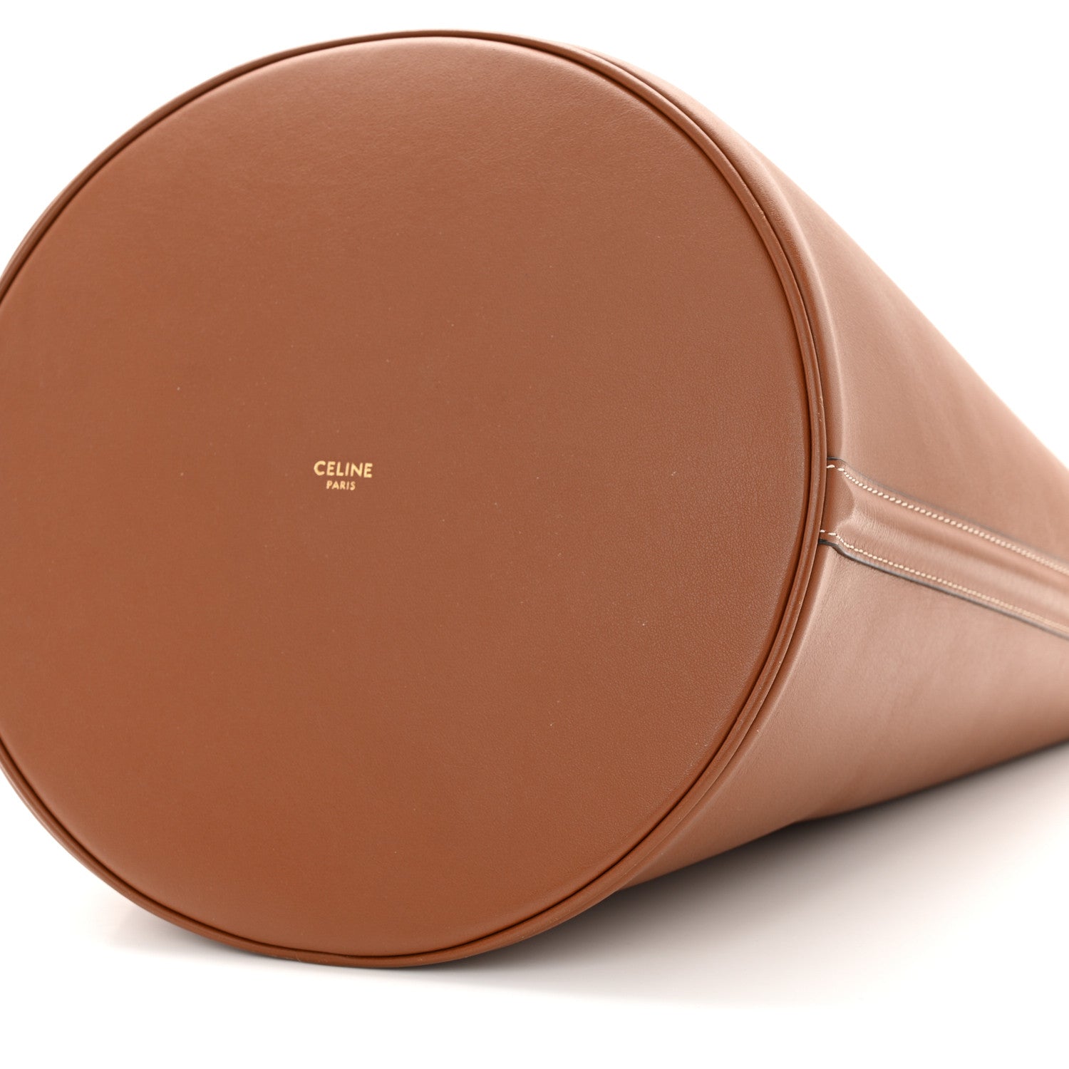 Celine Smooth Calfskin Bucket 16 Bag Tan 11 of 13