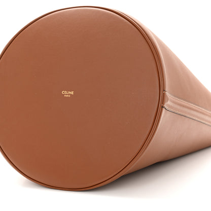 Celine Smooth Calfskin Bucket 16 Bag Tan 11 of 13