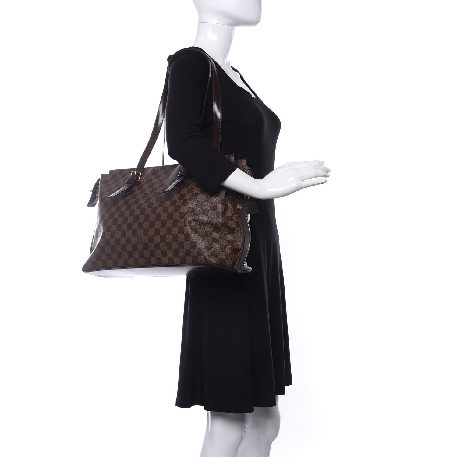 Louis Vuitton Damier Ebene Chelsea Tote 2 of 9