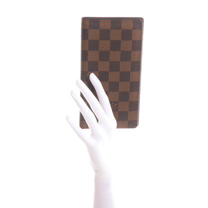 Louis Vuitton Damier Ebene Porte Valeurs Organizer Wallet 2 of 8