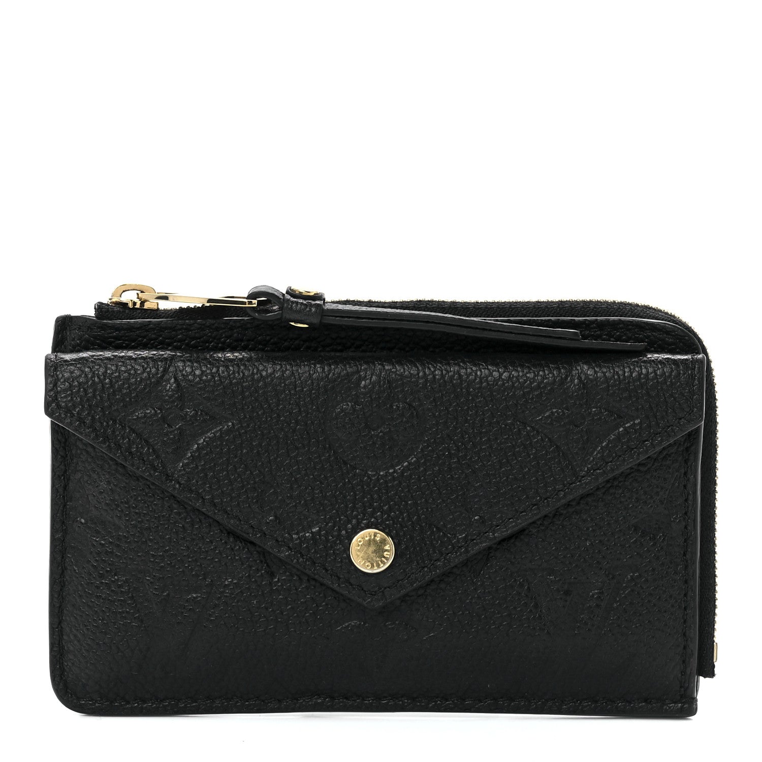 Louis Vuitton Empreinte Recto Verso Card Holder Black 1 of 12