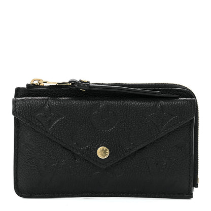 Louis Vuitton Empreinte Recto Verso Card Holder Black 1 of 12