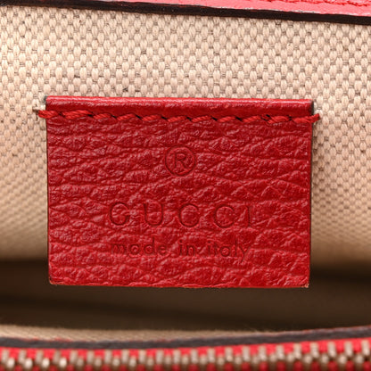 Gucci Dollar Calfskin Swarovski Crystal Small Dionysus Shoulder Bag Hibiscus Red 6 of 10