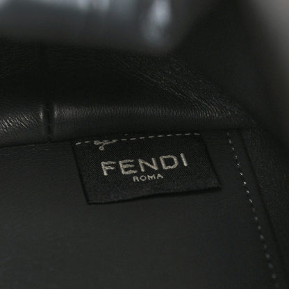 Fendi Flannel Karligraphy Embroidered Medium Fendi First Grey 8 of 13