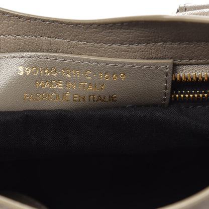 Balenciaga Chevre Gold Metallic Edge Hardware Mini City Gris Taupe 7 of 9