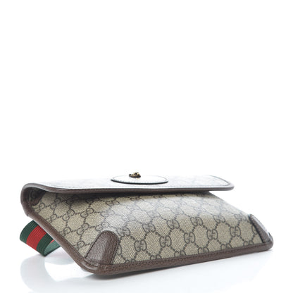 Gucci GG Supreme Monogram Neo Vintage Web Belt Bag Brown 4 of 10