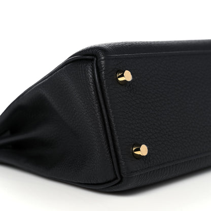 Hermes Togo Kelly Retourne 25 Black 36 of 38