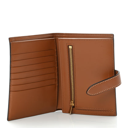Celine Canvas Triomphe Medium Strap Wallet Tan 5 of 9