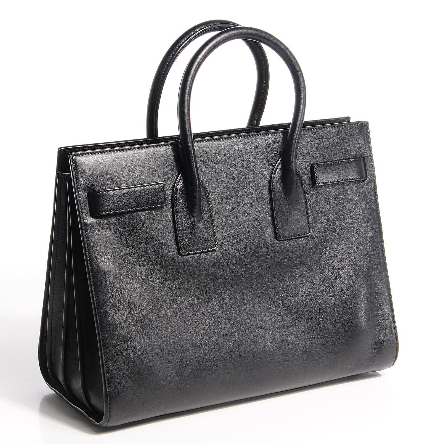 Saint Laurent Calfskin Small Sac De Jour Black 3 of 8