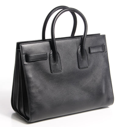 Saint Laurent Calfskin Small Sac De Jour Black 3 of 8