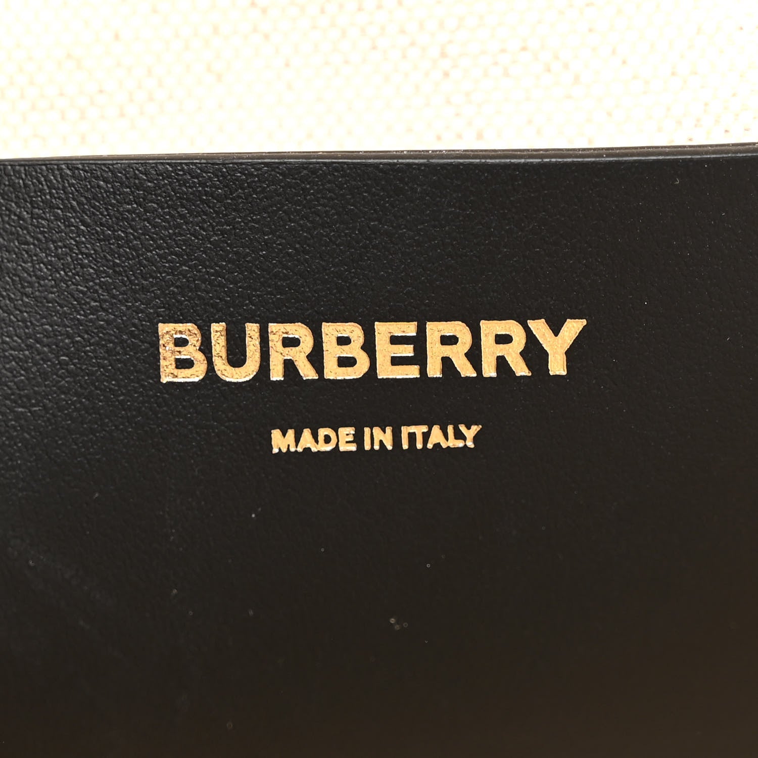 Burberry Raffia Calfskin Medium Freya Tote Natural Black 6 of 12