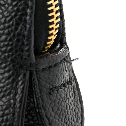 Chanel Caviar Flap Shoulder Bag Black 12 of 13
