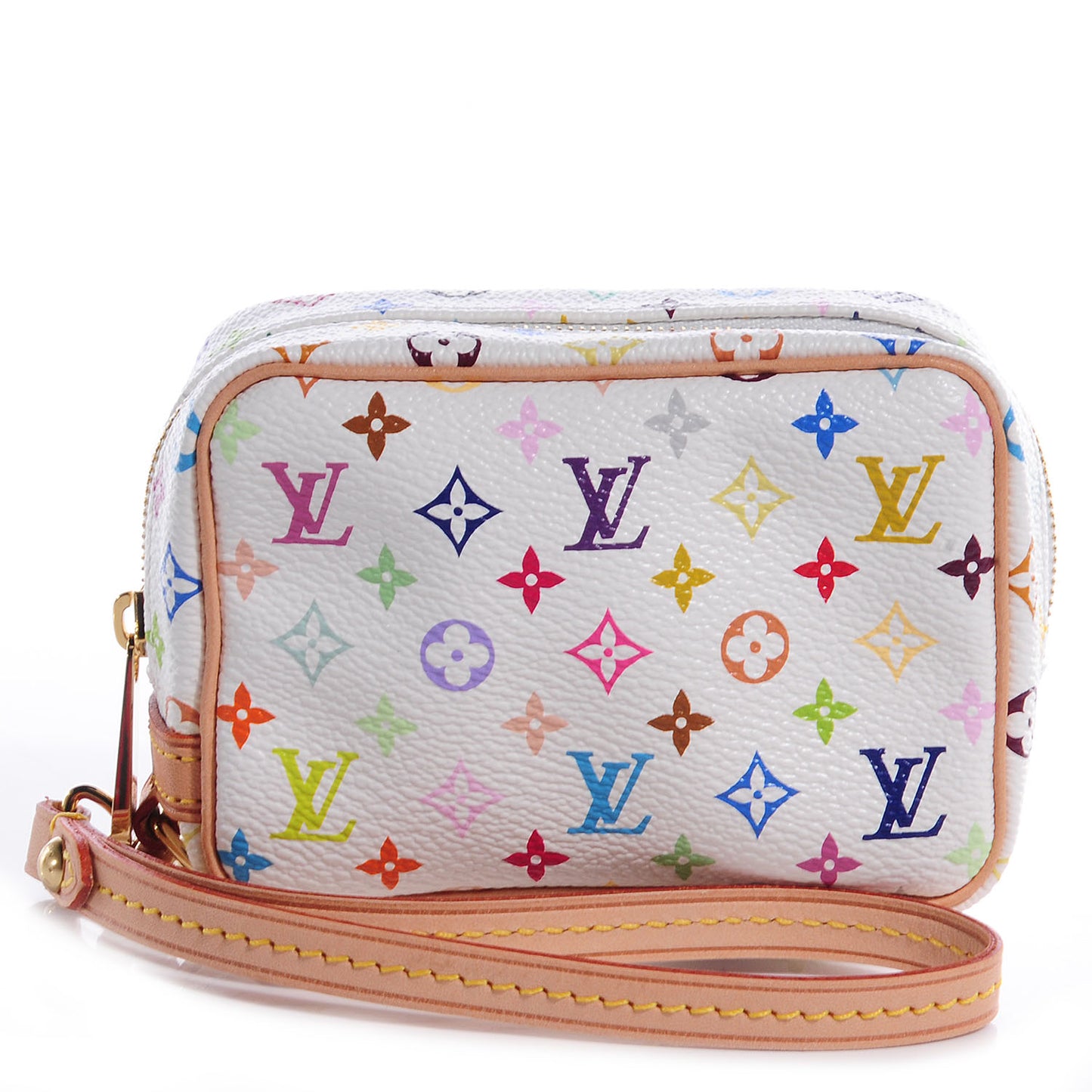 Monogram Multicolor Trousse Wapity White
