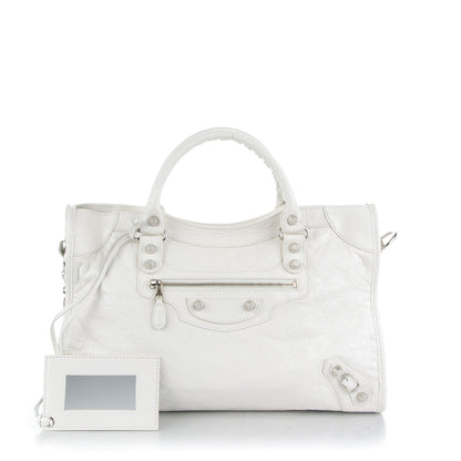Balenciaga Agneau Giant 12 Silver Hardware City Creme Ivory 1 of 8