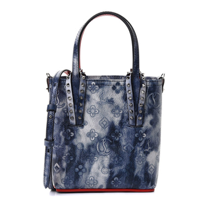 Christian Louboutin Calfskin Punk Mini North South Cabata Tote Multi 1 of 4