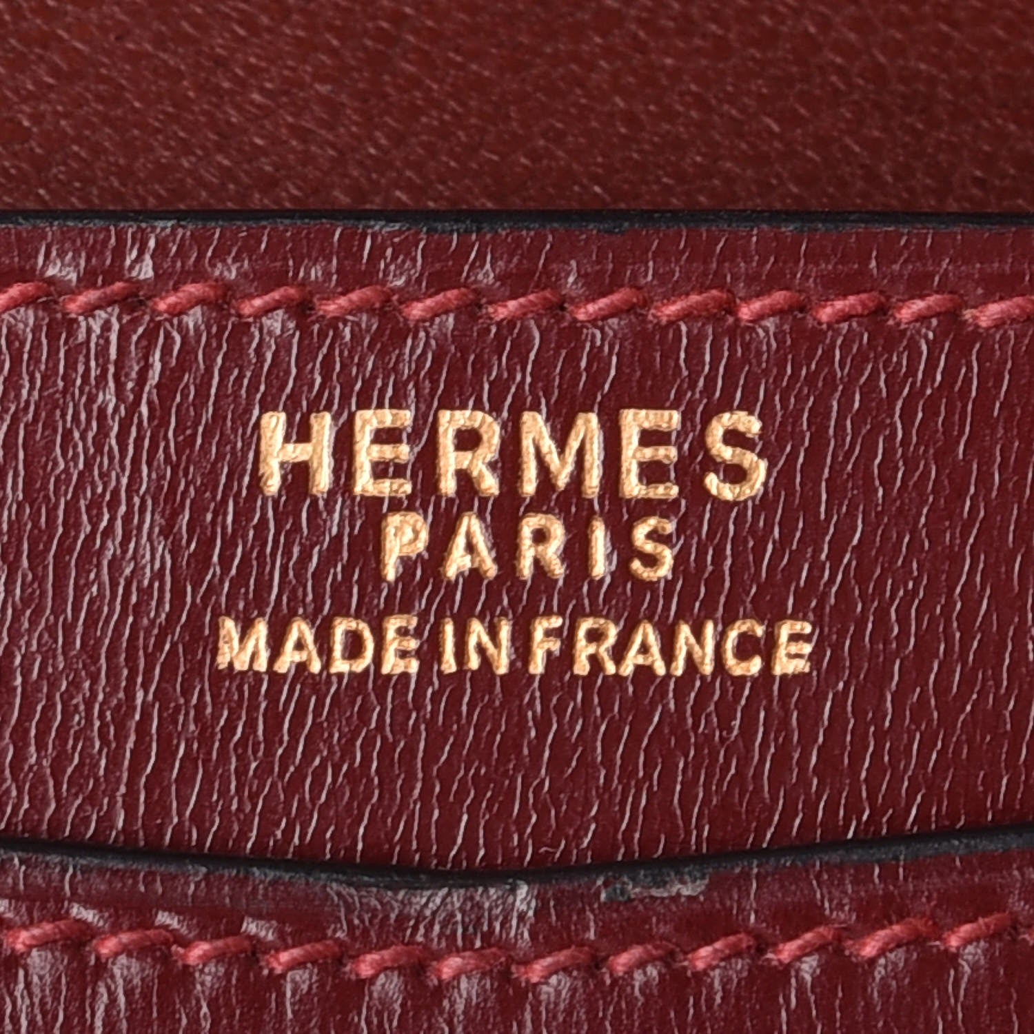 Hermes Box Lydie Clutch Rouge H 6 of 9