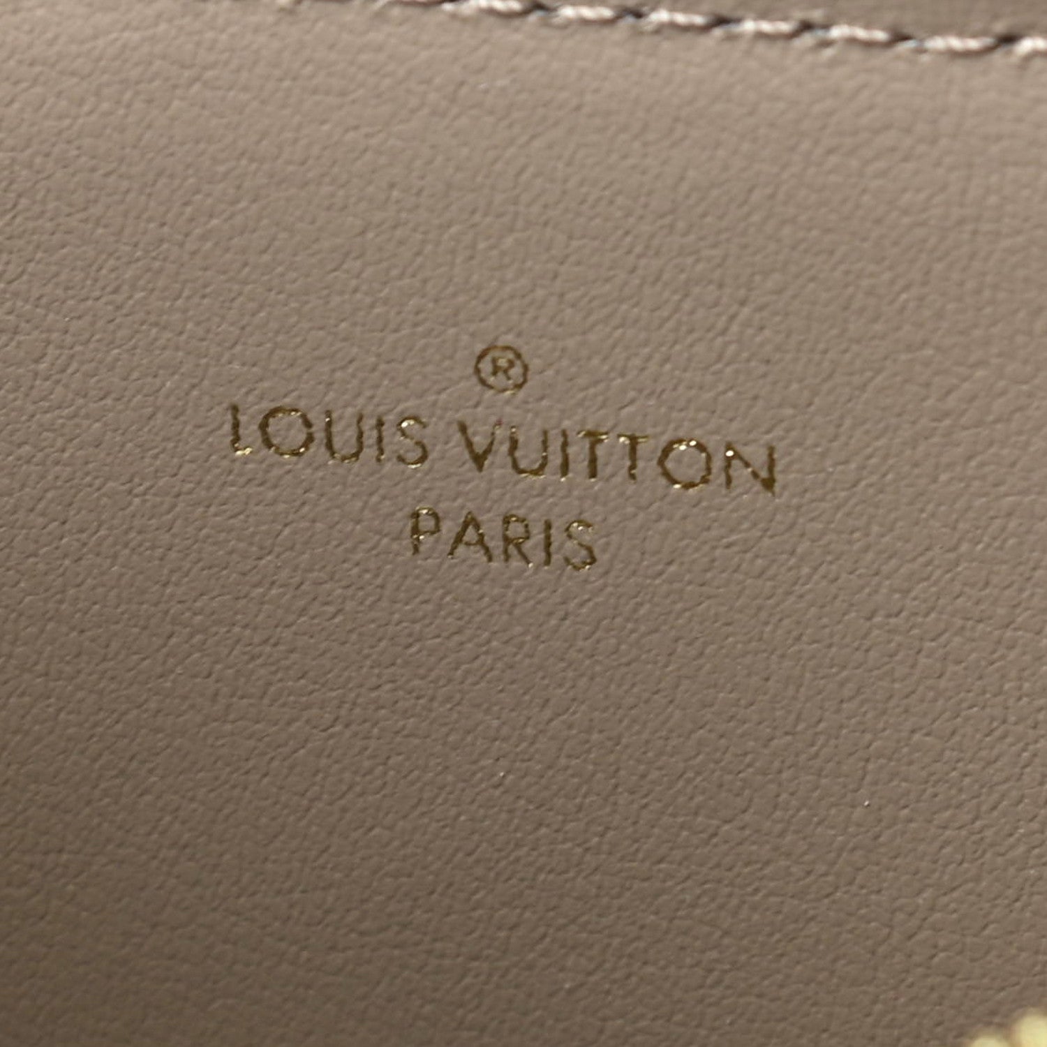 Louis Vuitton Empreinte Felicie Chain Wallet Zippered Insert Tourterelle 6 of 6