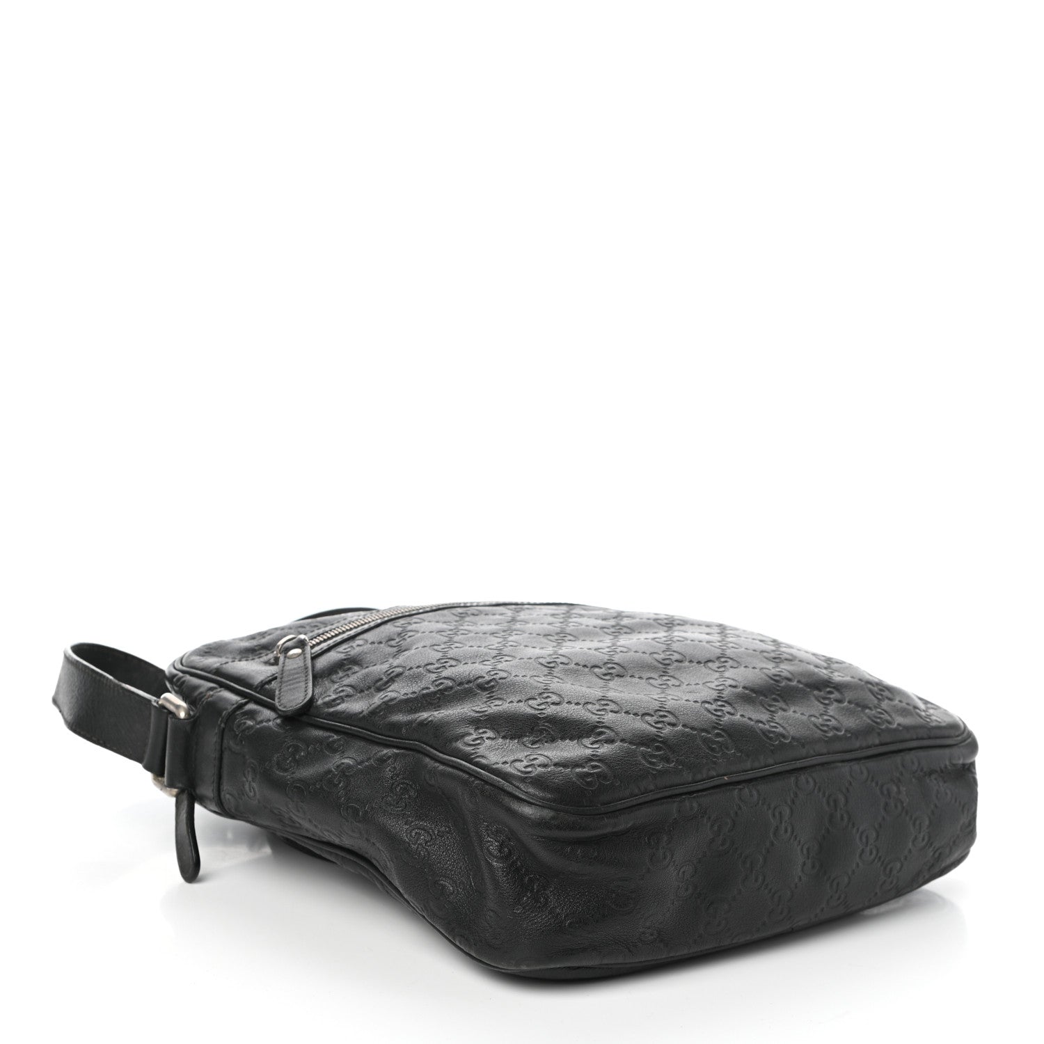Gucci Guccissima Medium Messenger Black 4 of 10