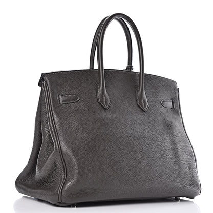 Hermes Togo Birkin 35 Graphite 3 of 10