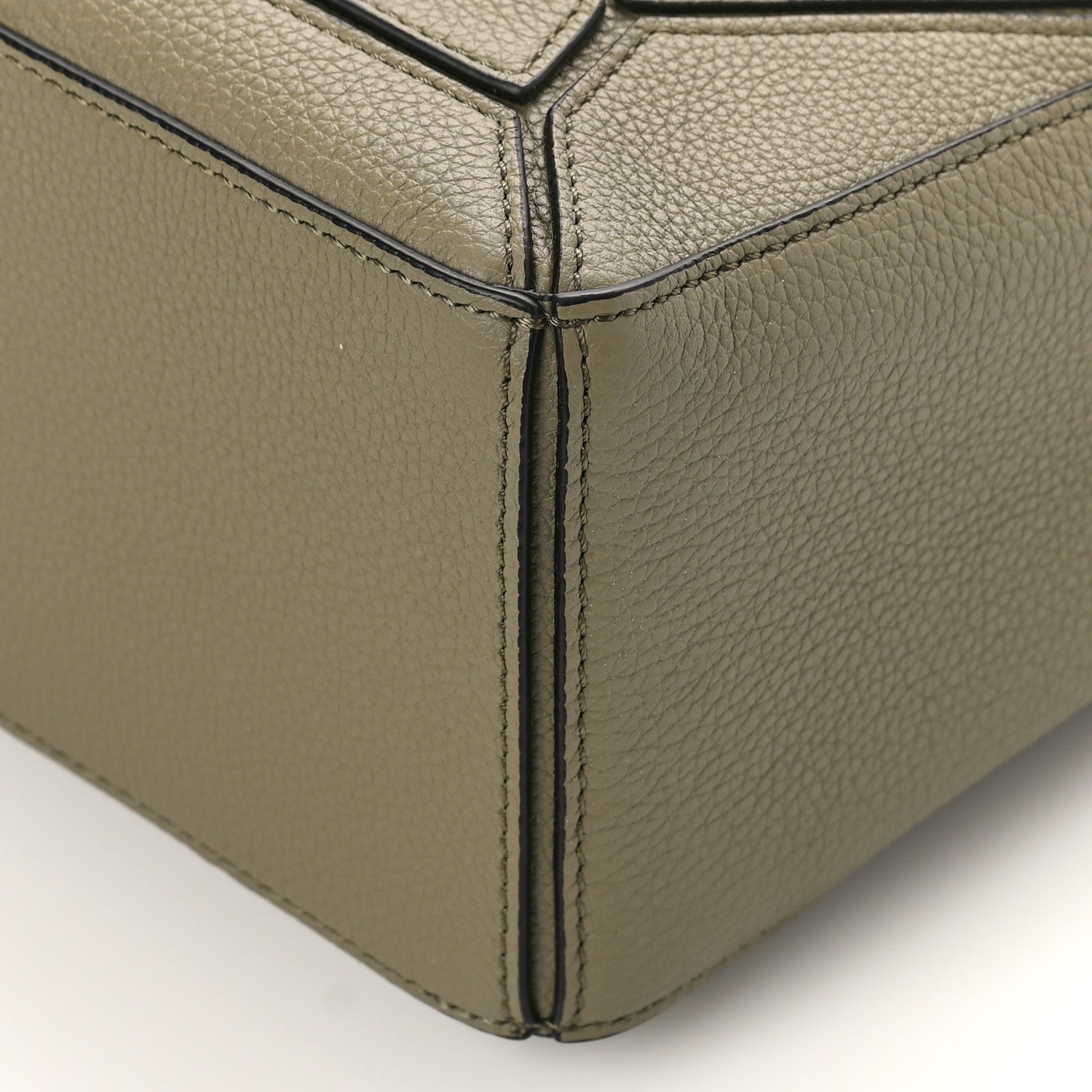 Loewe Calfskin Small Puzzle Bag Artichoke Green 8 of 8