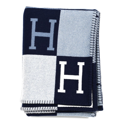 Hermes Wool Cashmere Avalon III Blanket Caban Ecru 1 of 3