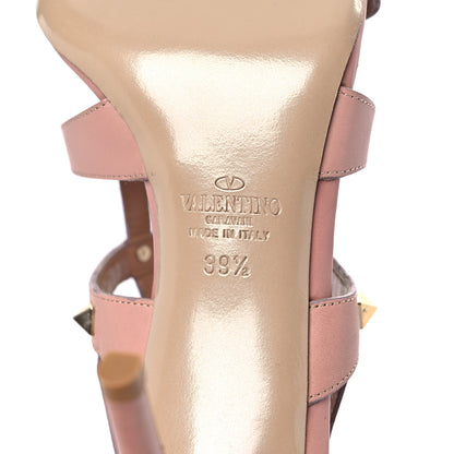 Valentino Garavani Nappa Rockstud Cage Sandals 39.5 Rose 6 of 12