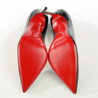 Christian Louboutin Patent So Kate 120 Pumps 37 Black 6 of 8