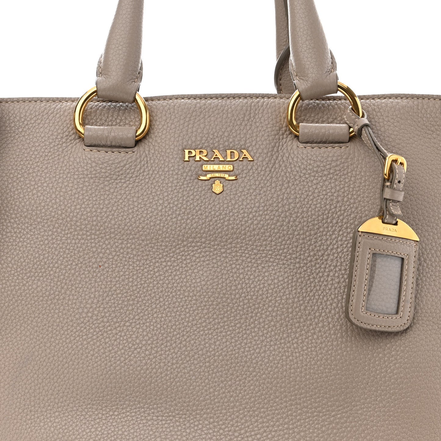 Vitello Daino Shopping Tote Pomice