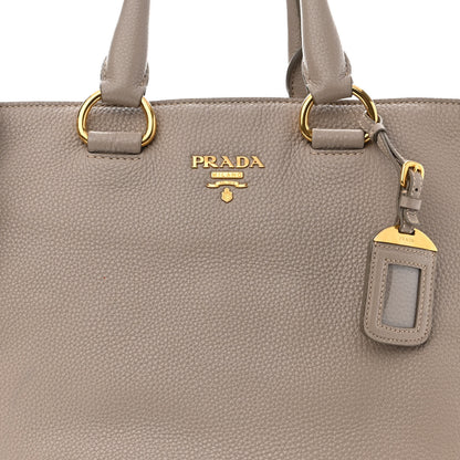 Prada Vitello Daino Shopping Tote Pomice 8 of 12