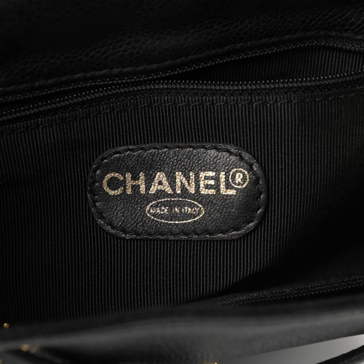 Chanel Caviar CC Backpack Black 6 of 15