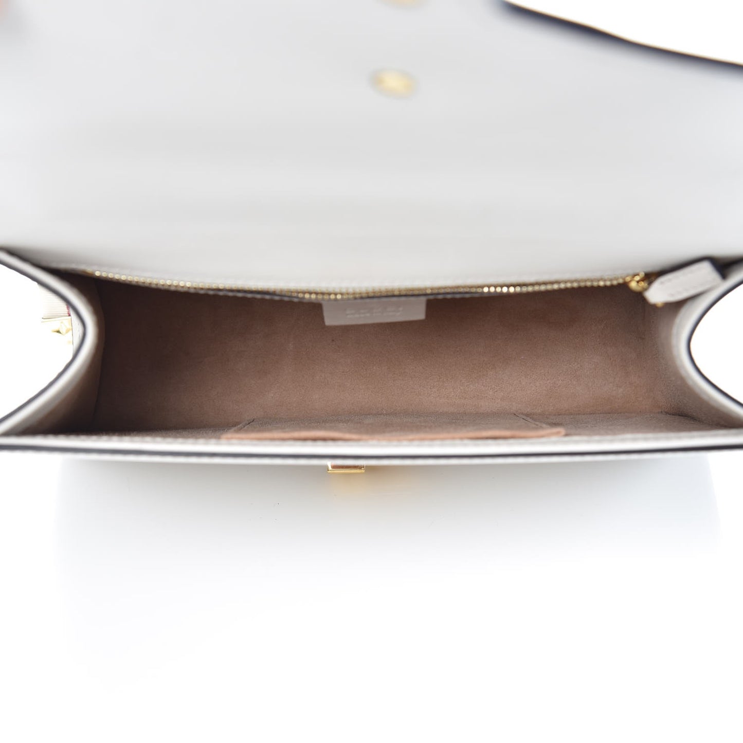 Calfskin Small Sylvie Shoulder Bag Off White