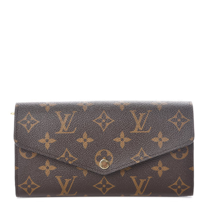 Louis Vuitton Monogram Sarah Wallet NM 1 of 9