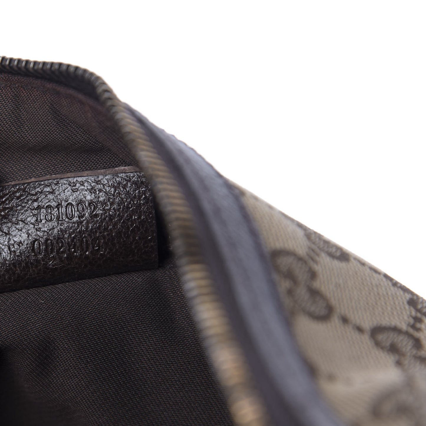 Monogram Web Medium Half Moon Hobo Dark Brown