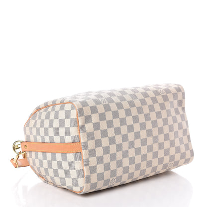 Louis Vuitton Damier Azur Speedy Bandouliere 30 5 of 10