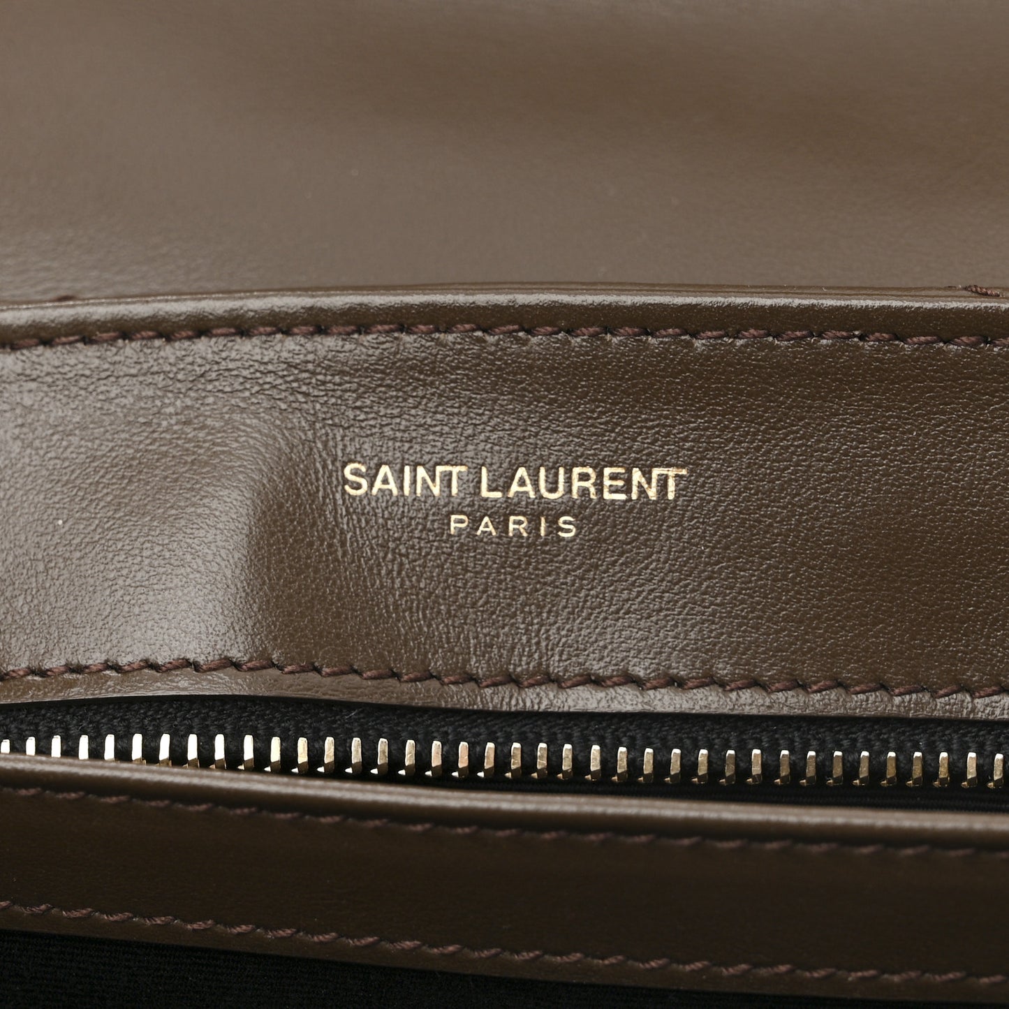 Calfskin Y Quilted Monogram Toy Loulou Crossbody Bag Soil Brown
