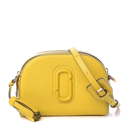 Marc Jacobs Calfskin Shutter Camera Crossbody Bag Sunshine Yellow 1 of 13